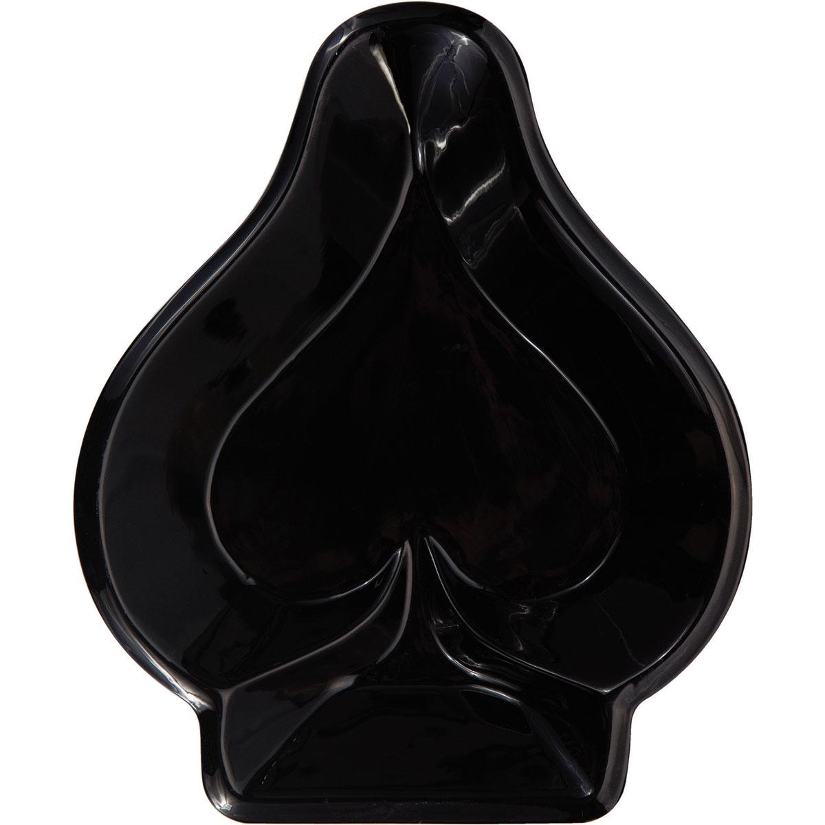 Card Suit Mini Serving Tray by Creative Party 19032 Spades (Style D) available here at Karnival Costumes online party shop