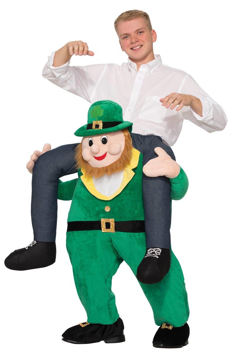 Piggy Back Leprechaun Costume for Adults by Bristol Novelties AC846 available here at Karnival Costumes online party shop