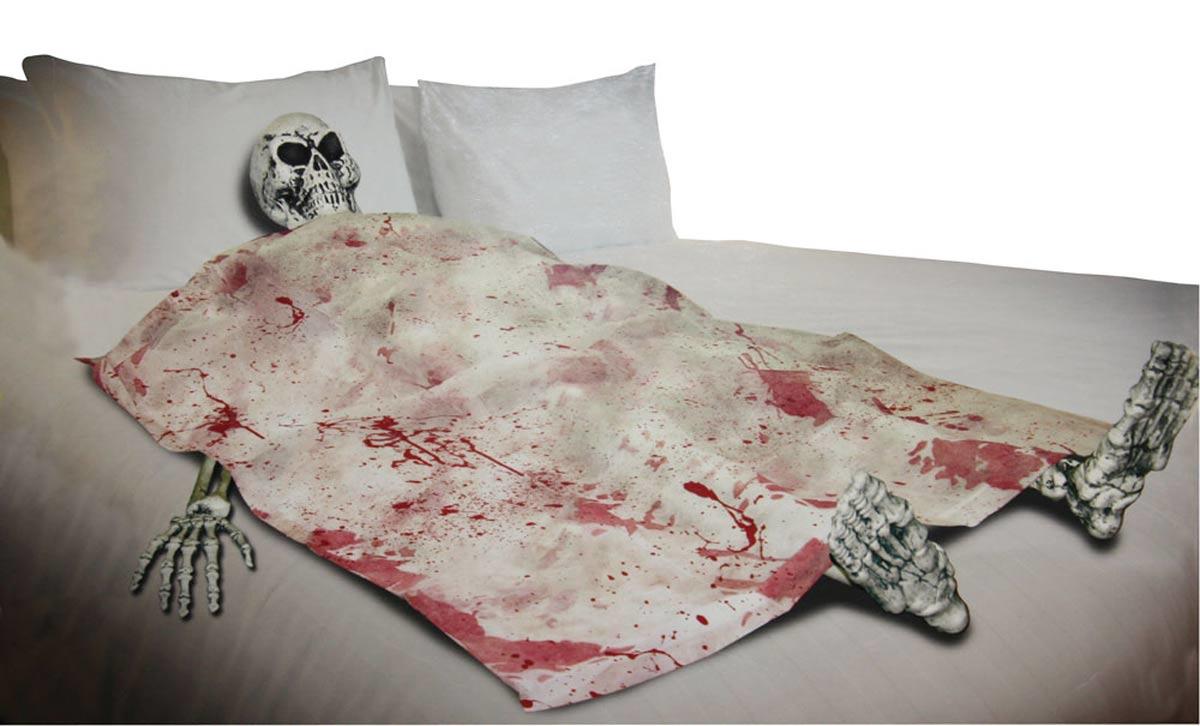 Bloody Dead Bedding Halloween decoration by Palmers 6548 available here at Karnival Costumes online Halloween party shop