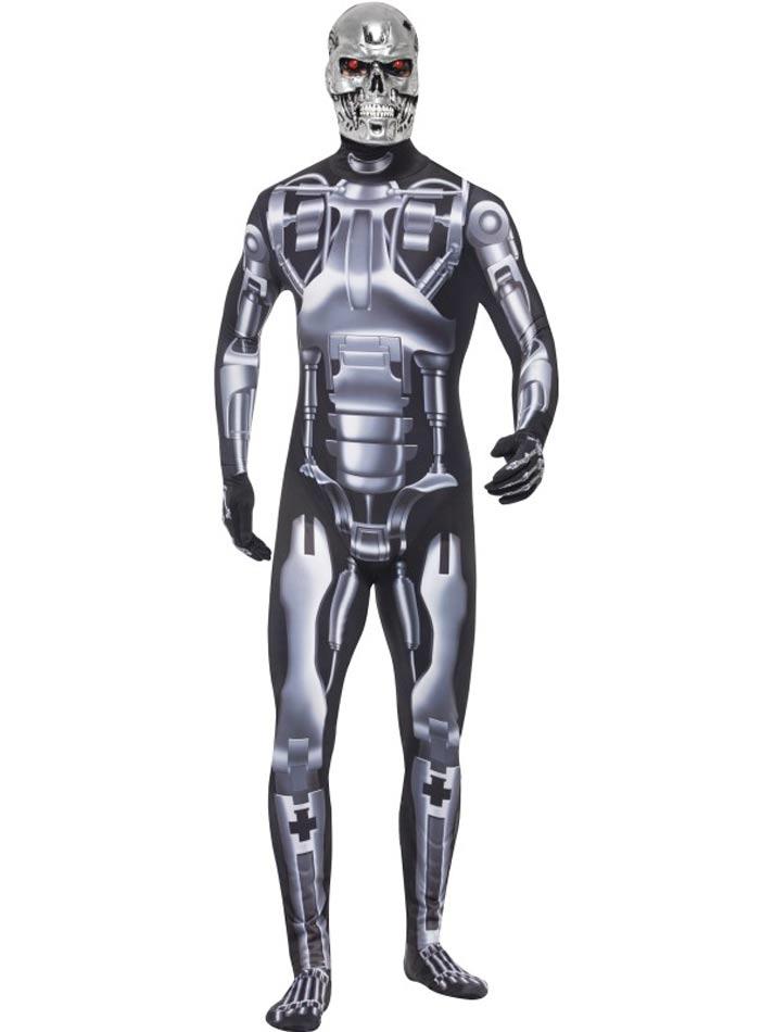 Endoskeleton Costume Robocop Costume 38217 available in sizes medium and large here at Karnival Costumes online party shop