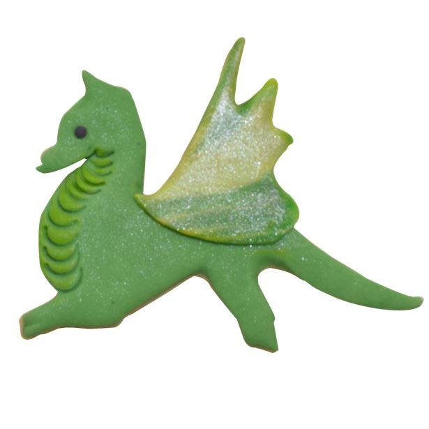 Decorating idea for our fantasy Dragon Cookie Cutter K0872 available here at Karnival Costumes online party shop