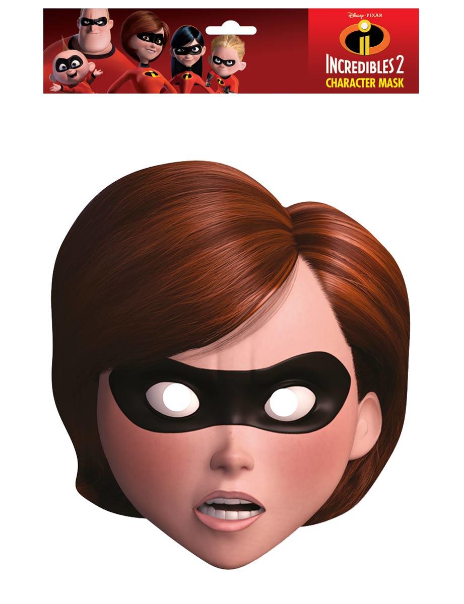 Incredibles 2 Mrs Incredible Face Mask by Mask-erade INMRS01 | Karnival ...