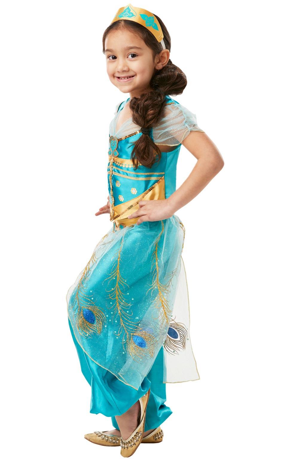 Jasmine Fancy Dress Costume from Disney's Aladdin by Rubies 300297 ...
