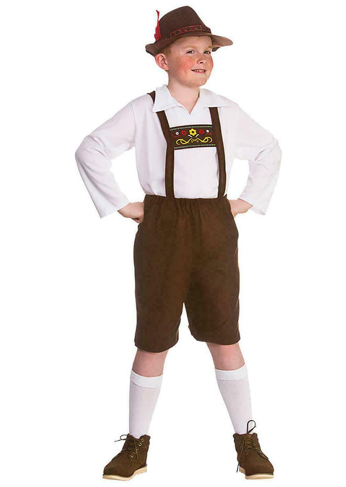 Bavarian Boy Oktoberfest Fancy Dress Costume by Wicked EB4130 available here at Karnival Costumes online party shop