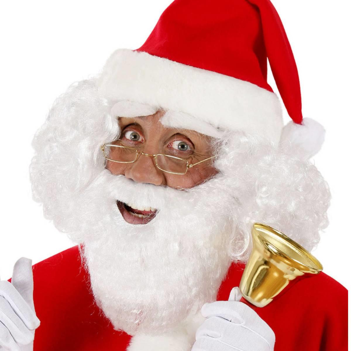 Santa beard by Widmann 0782W available here at Karnival Costumes online Christmas party shop