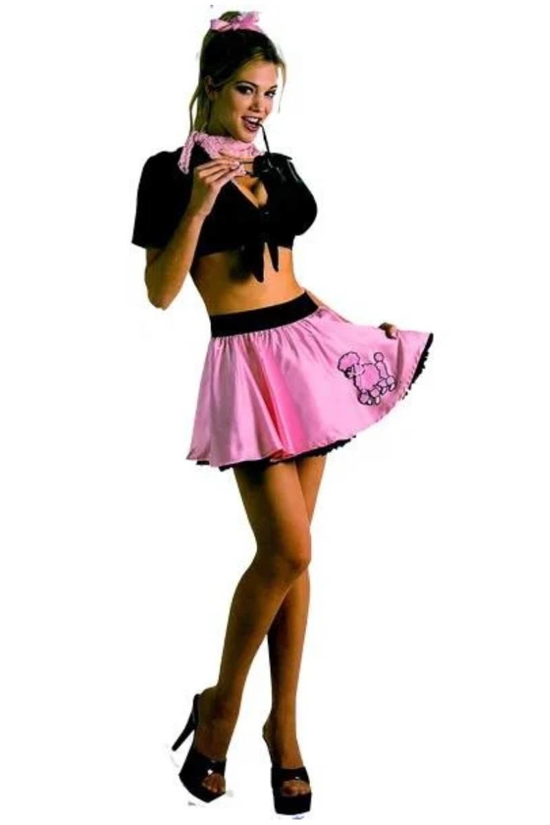 1950's Bobby Soxer Girl Costume by Bristol Novelties AC646 available here at Karnival Costumes online party shop