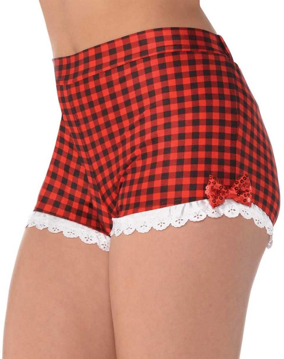 Red Riding Hood Boyshorts by Amscan 846524-55 available here at Karnival Costumes online party shop