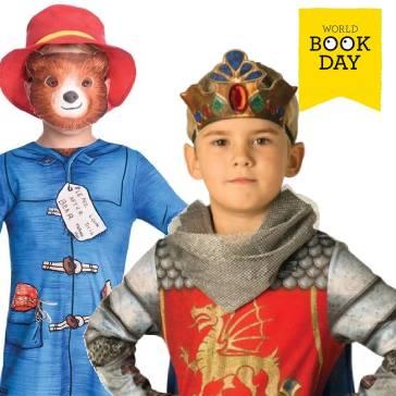 World Book Day and Book Week fancy dress costumes for boys available here at Karnival Costumes online party shop