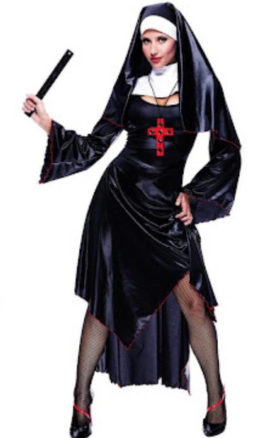 Naughty Nun costume for adults by Paper Magic Group 6721045 available here at Karnival Costumes online party shop