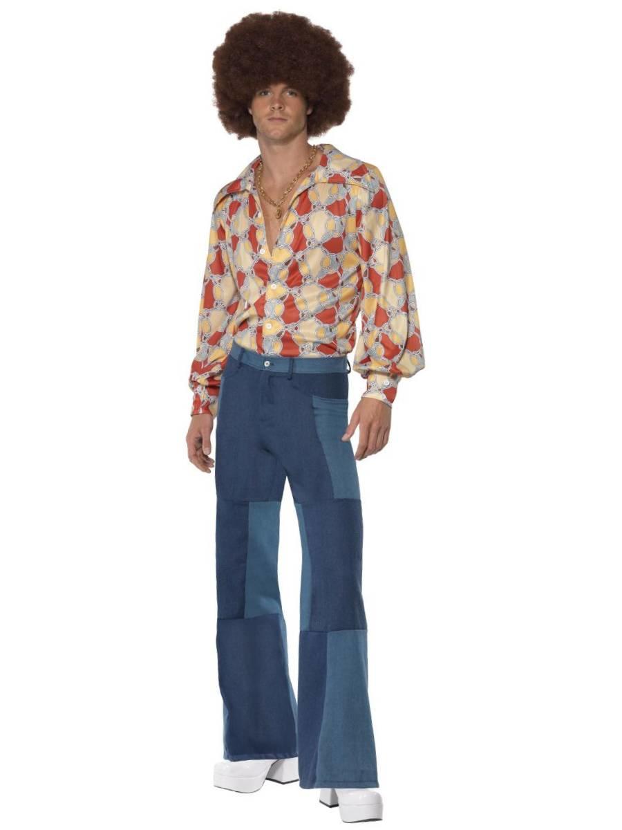 1970's Retro Man Costume by Smiffys 22277 available here at Karnival Costumes online party shop