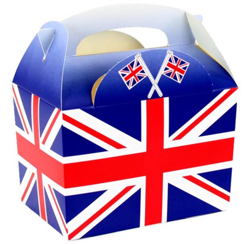 Union Jack Party Box for GB Celebrations MBUNIO available here at Karnival Costumes online party shop