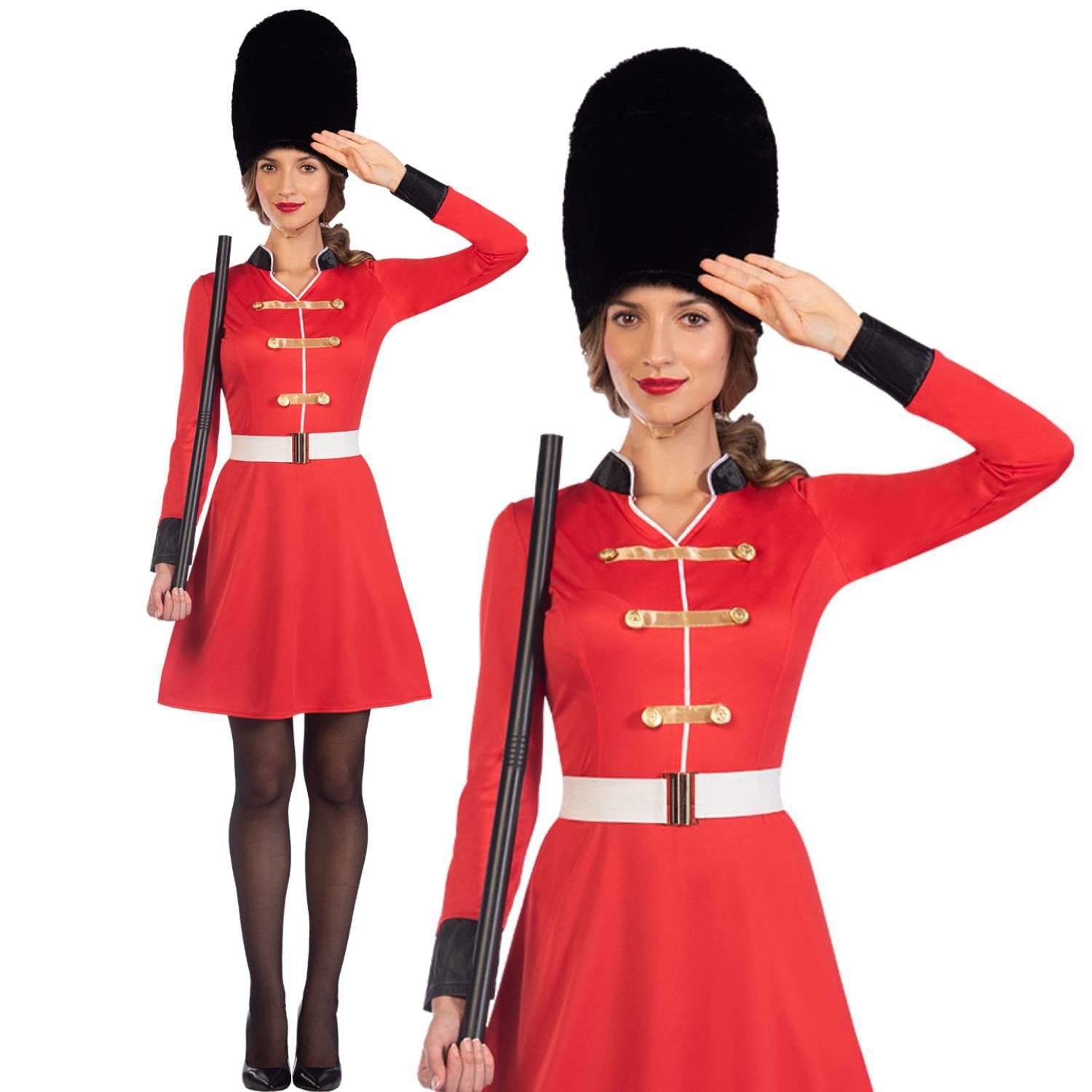 British Royal Guard Costume for Ladies by Amscan 9908745 available here at Karnival Costumes online party shop