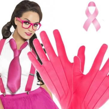 Wearable Ribbon Wear it Pink Pink Ribbon Wearables and Party Goods | Karnival Costumes
