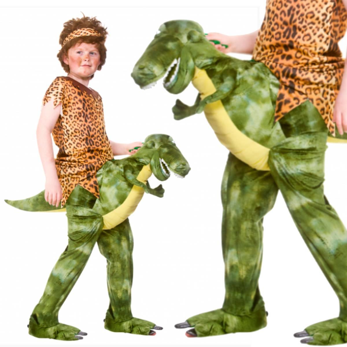 Ride in Dinosaur Fancy Dress Costume by Wicked KA-5920 available here at Karnival Costumes online party shop
