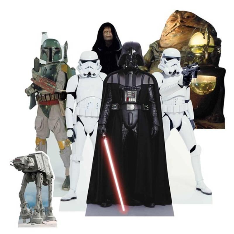 Star Wars Villains Table Decorations by Star Cutouts TT020 available here at Karnival Costumes online party shop