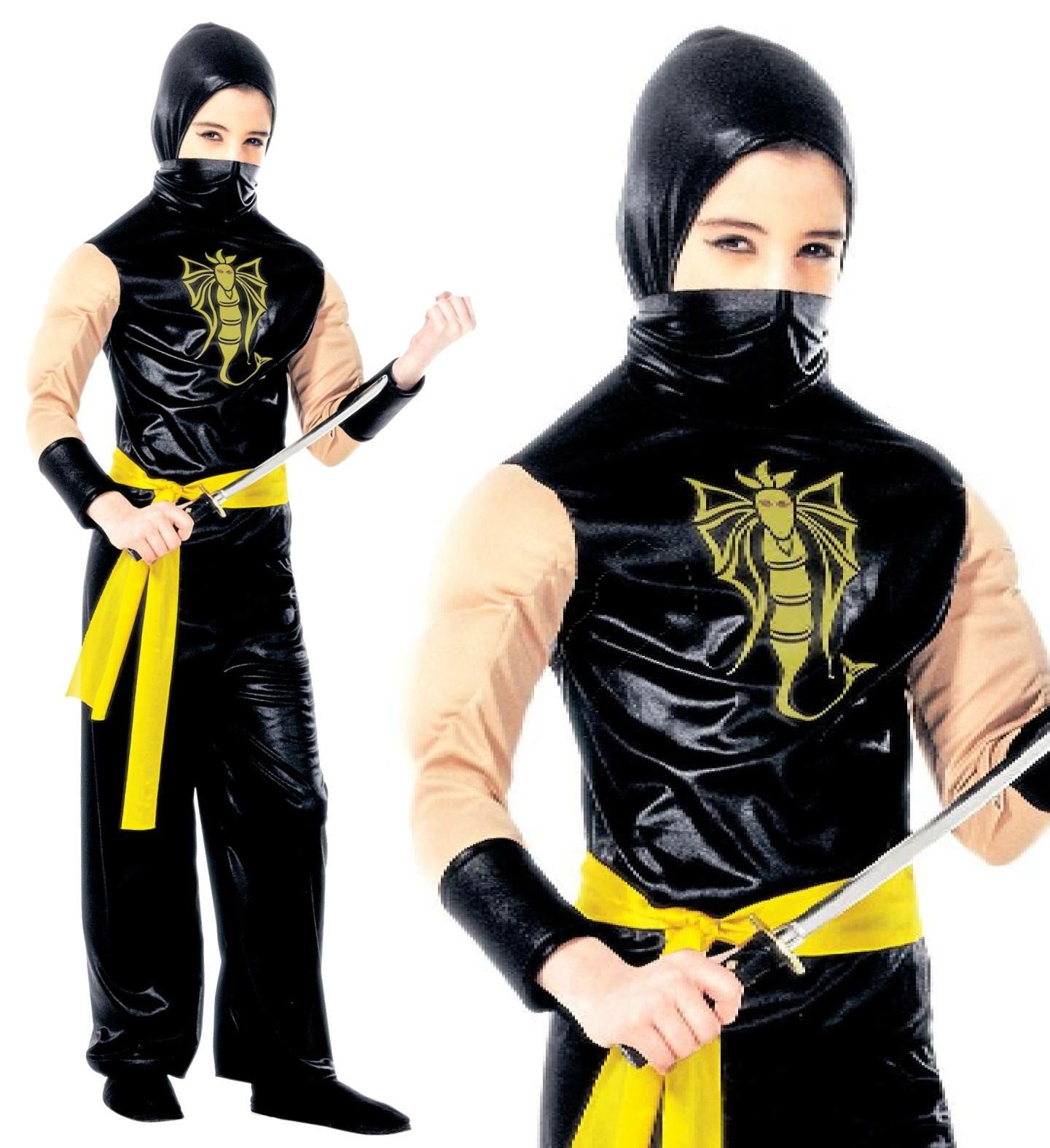 Power Ninja Children's Fancy Dress Costume by Widmann 3875 | Karnival ...