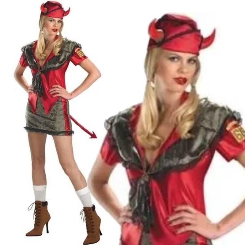 Teenager's Bad Scout Costume by Disguise 1970T available here at Karnival Costumes online party shop