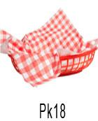 Picnic basket liners available here at Karnival Costumes online party shop