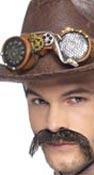 Steampunk Goggles by Smiffys 35752 available here at Karnival Costumes online party shop