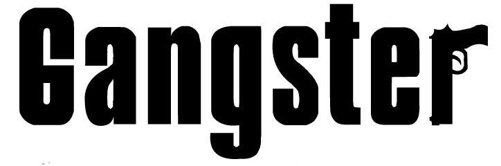 Gangster graphic from the Karnival Costumes online party shop blog