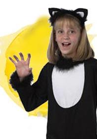 Black Cat fancy dress by Bristol Novelties CC531 available here at Karnival Costumes online party shop