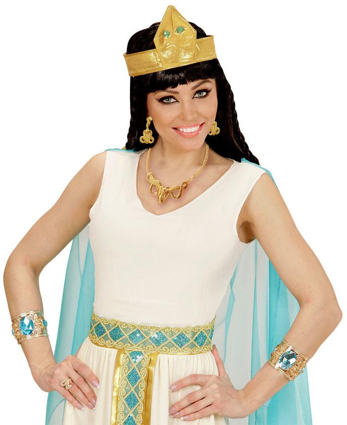 Cleopatra Jewellery Set by Widmann 5016H available here at Karnival Costumes online party shop