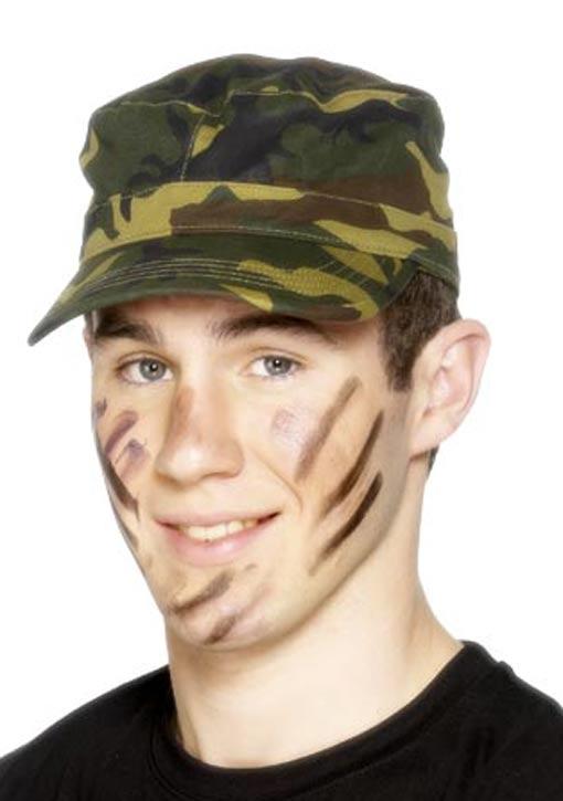 Army Camouflage Peaked Cap