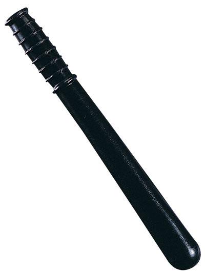 Police Truncheon - 12" black plastic and squeaking by Smiffy 23918 available here at Karnival Costumes online party shop