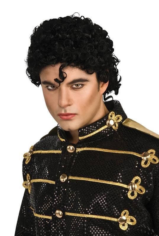 Michael Jackson Curly Adult Wig