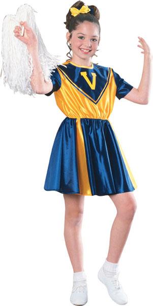 Cheerleader fancy dress costume by Rubies 881067 available here at Karnival Costumes online party shop