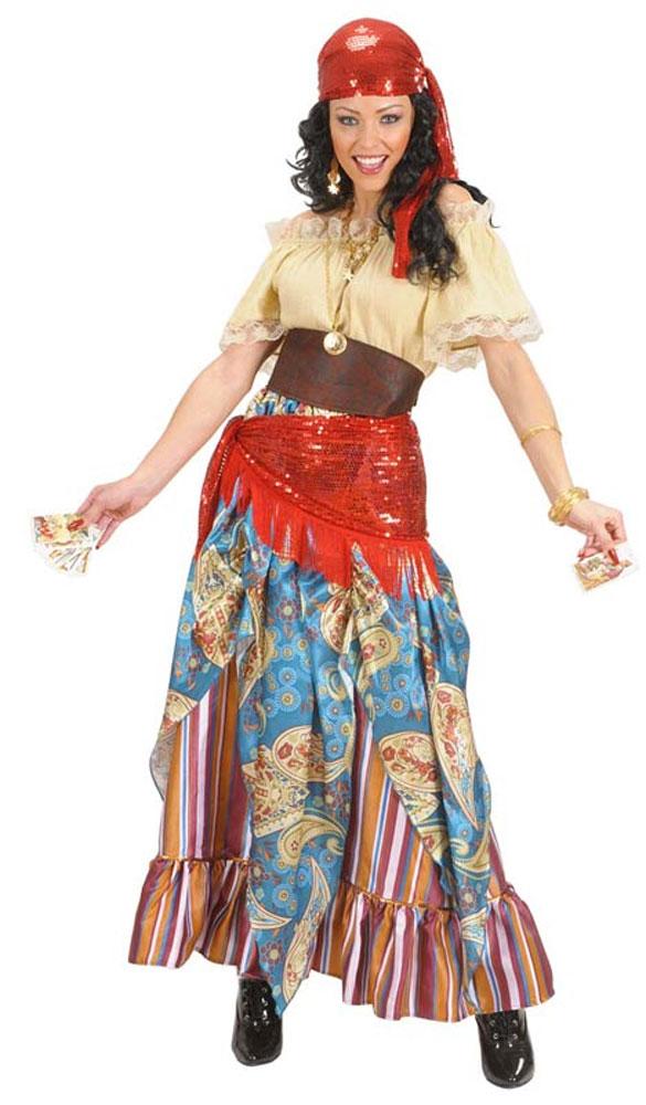 Fortune Teller or Palm Reader Costume for women by Widmann 9059 / 9060 available here at Karnival Costumes online party shop