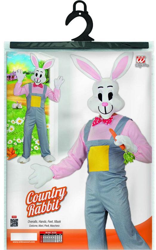 Adult Country Rabbit Costume by Widmann 3537 available here at Karnival Costumes online party shop