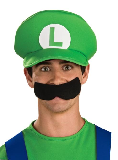Luigi Deluxe Hat and Moustache