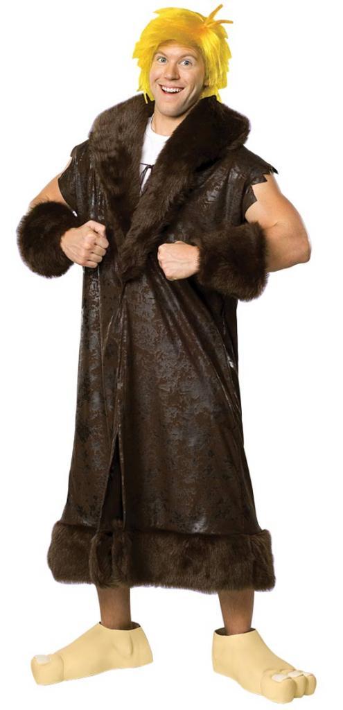 Deluxe Barney Rubble costume for men by Rubies 16879 straight out of Bedrock and available here at Karnival Costumes online party shop