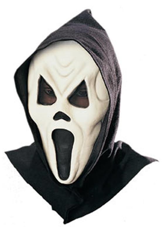 Pained Ghost - Hooded Glow in the Dark Mask