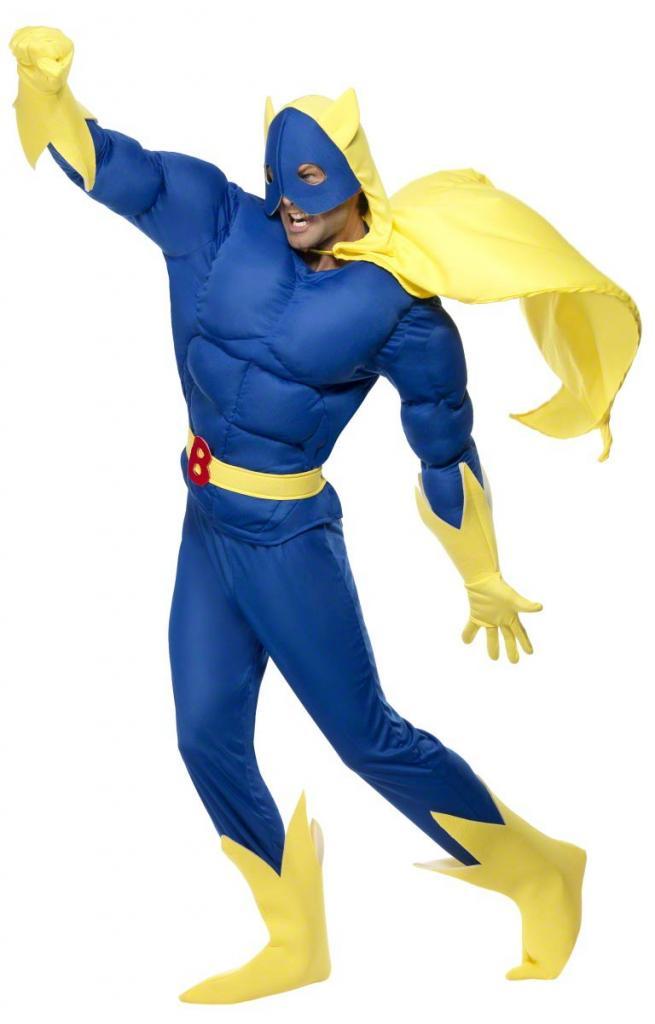 Bananaman Costume - Superhero Costumes and Fancy Dress