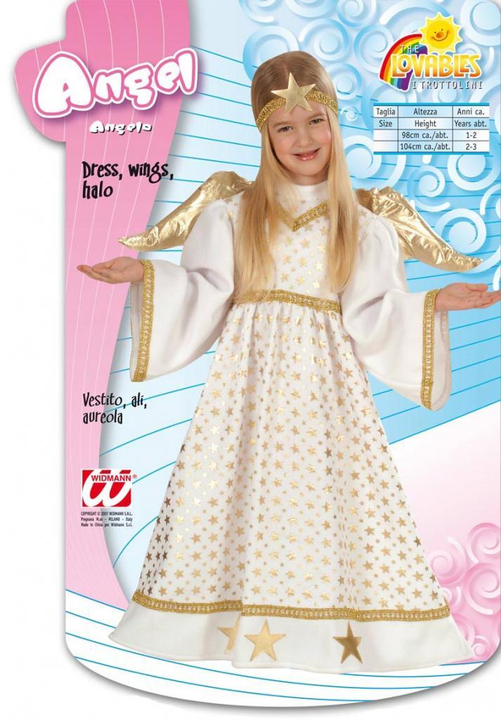 Child Angelo Christmas Fancy Dress Costume 4921E | Karnival Costumes