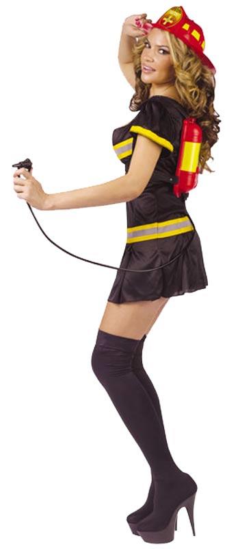 Putting Out The Fire Fancy Dress Costume for Ladies