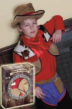Cowboy Deluxe Fancy Dress Costume - Boxed