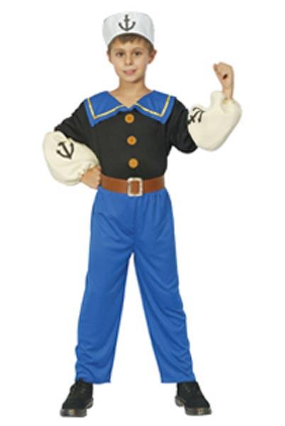 Popeye the Sailor Man Fancy Dress Costume