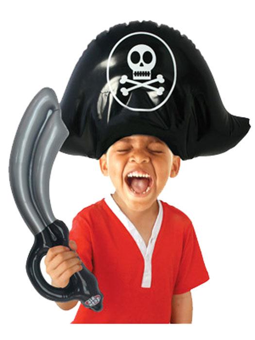 Air Hedz Inflatable Pirate Hat and Sword