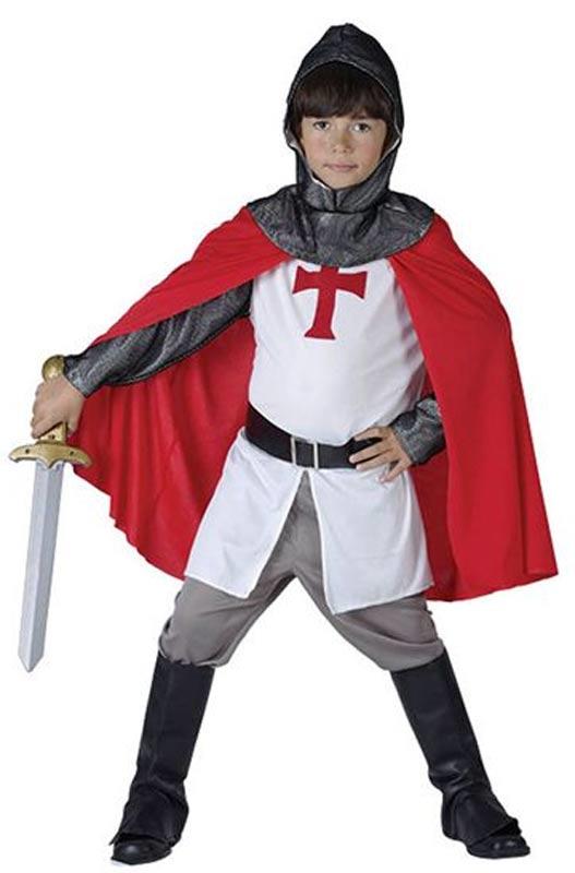 Crusader Knight Costume - Medieval Costumes - Kids Fancy Dress