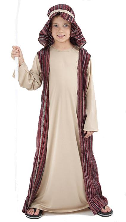 Kid's Joseph fancy dress costume by Wicked 4018 or Bristol Novelties CC887 available here at Karnival Costumes online Christmas party shop