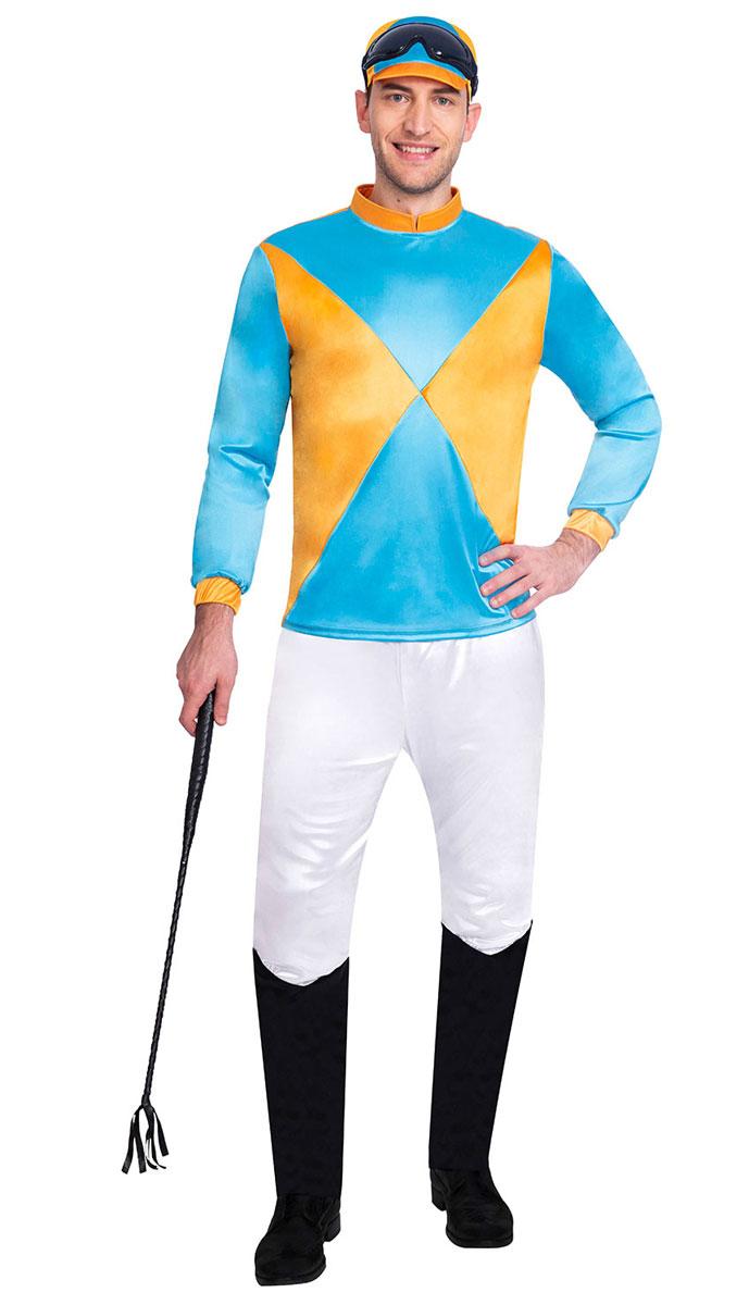 Male Jockey Costume by Amscan 9905884 / 9905885 available from a collectio here at Karnival Costumes online party shop