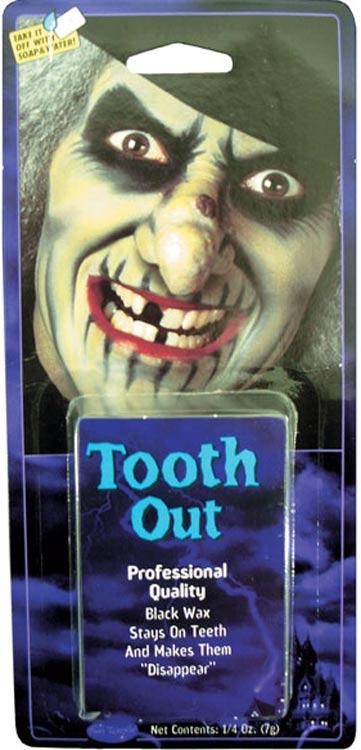 Tooth Out Missing Teeth Make Up by Fun World 9453 and Palmers 2750 available here at Karnival Costumes online party shop