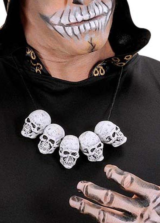 Skulls Necklaces - Halloween Costume Jewellery