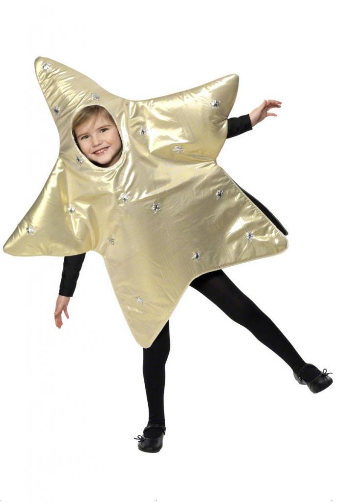 Children's Christmas Star fancy dress costume for Nativity Plays and Christmas parties. By Smiffys 31310 and available here at Karnival Costumes online Christmas Party Shop