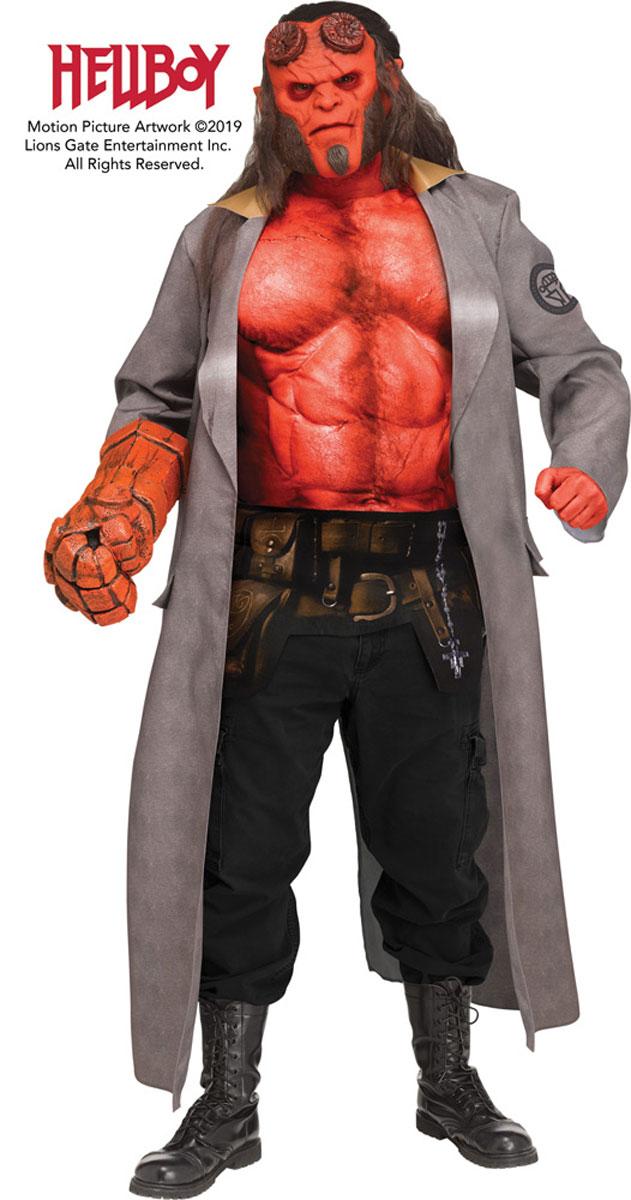 Fully Licenced Hellboy Costume by Fun-World 103604 available here at Karnival Costumes online party shop