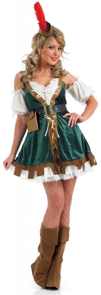Sexy Robin Hood Costume - Sherwood Forest Maiden Costumes