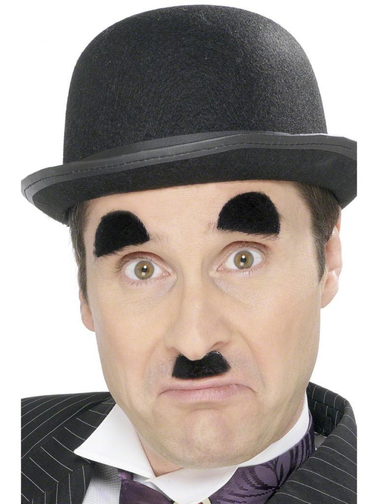 Charlie Chaplin Moustache and Eyebrows
